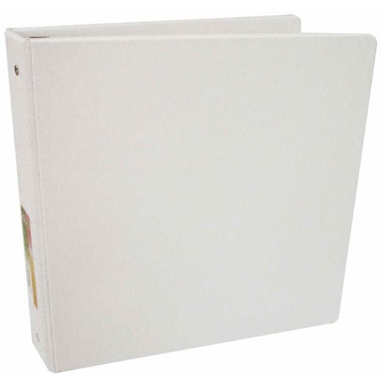 LM-Carpeta básica Kinera carta de 1 1/2" Fabricada con cartón de 100 puntos, cubierta de polipropileno, con bolsillo interior en ambas cubiertas, herraje metálico, tamaño carta, capacidad para 350 hojas.                                                                                              rraje "O" color blanco                   - KINERA