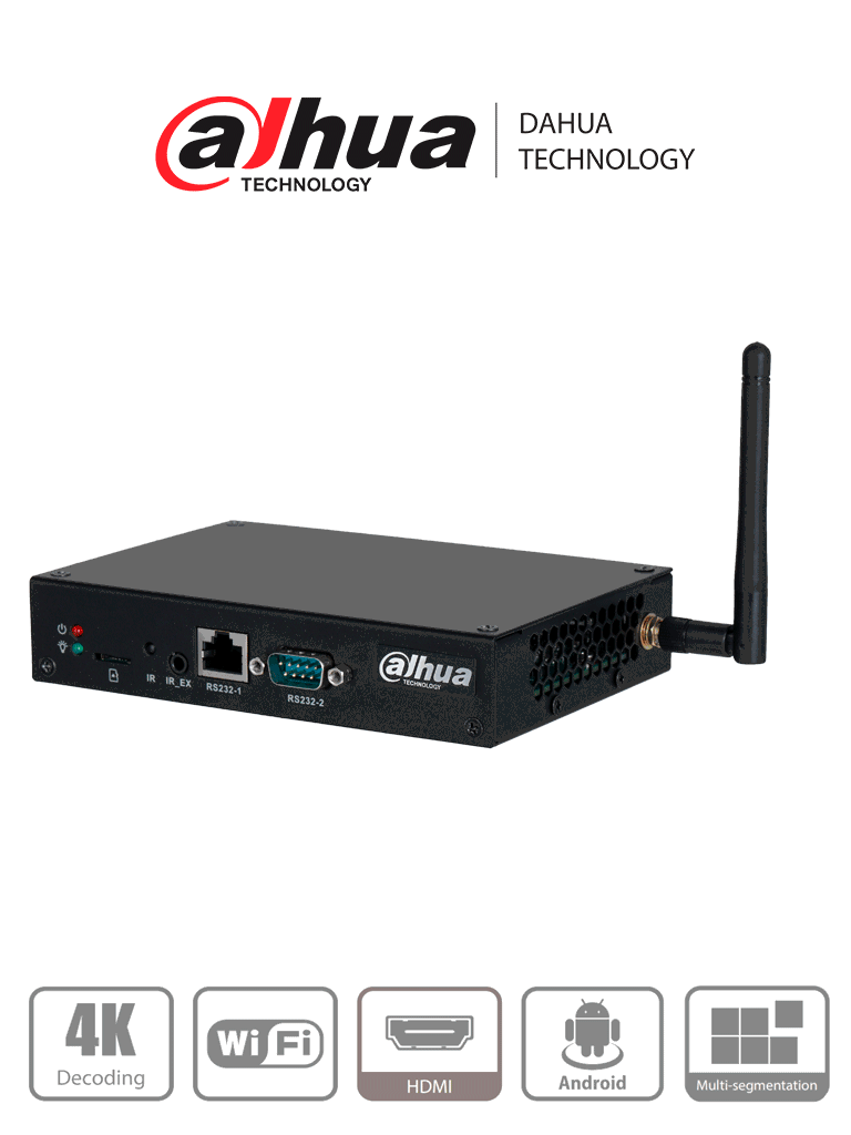 DHI-DS04-AI400 DAHUA DHI-DS04-AI400 - Caja de Control Multimedia para Señalización Digital/ Android/ Compatible con Software MPS para Administración/ Ethernet