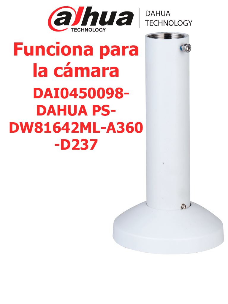 PFB710C-SG DAHUA PFB710C-SG - Adaptador para Montaje en Techo compatible con Camaras PTZ PSDW81642M