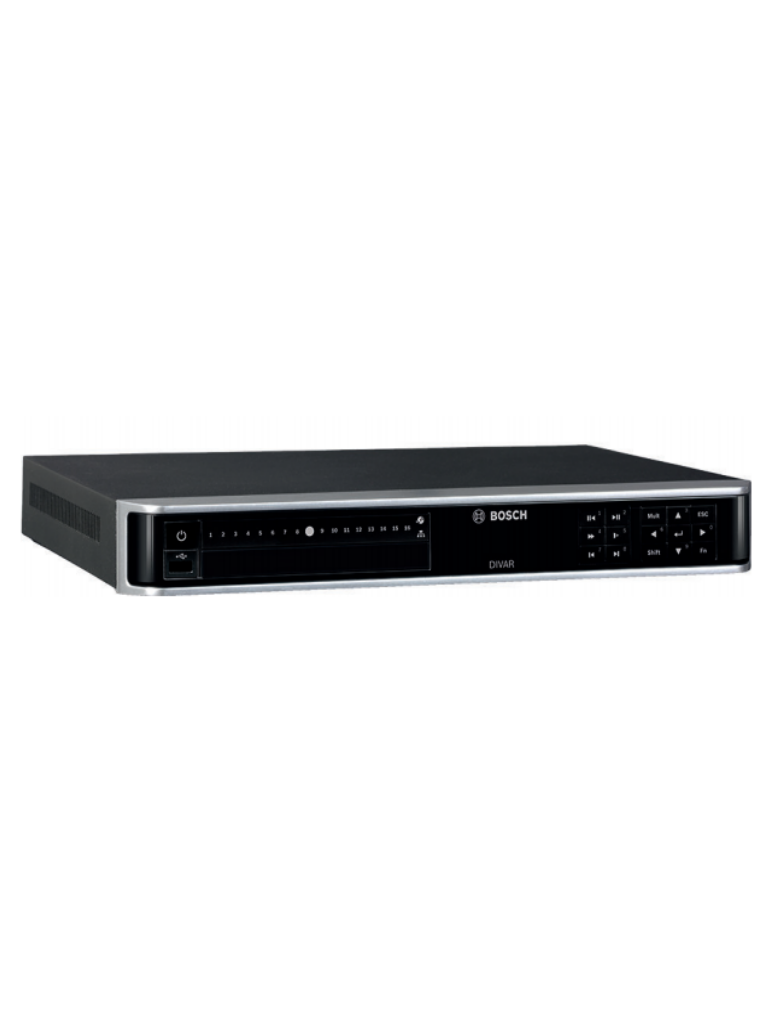 DDN-2516-112D00 BOSCH V_ DDN2516112D00 - DIVAR NETWORK 2000 / 16 Canales IP / 256  Mbps / DVD / Disco duro 2TB
