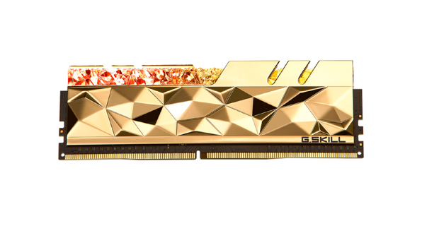 MEM DDR4 GSKILL TRIDENT Z ROYAL ELITE 2X8GB ORO - F4-3600C16D-16GTEGC