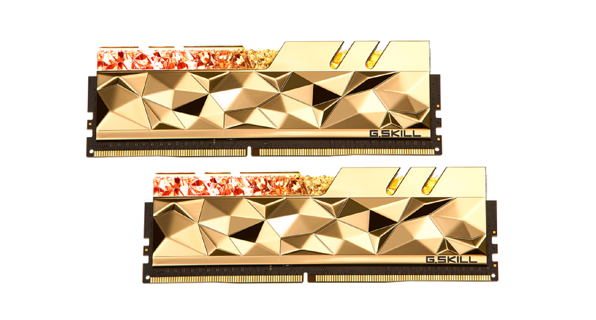 MEM DDR4 GSKILL TRIDENT Z ROYAL ELITE 2X16GB ORO F4-4000C16D-32GTEG - F4-4000C16D-32GTEG