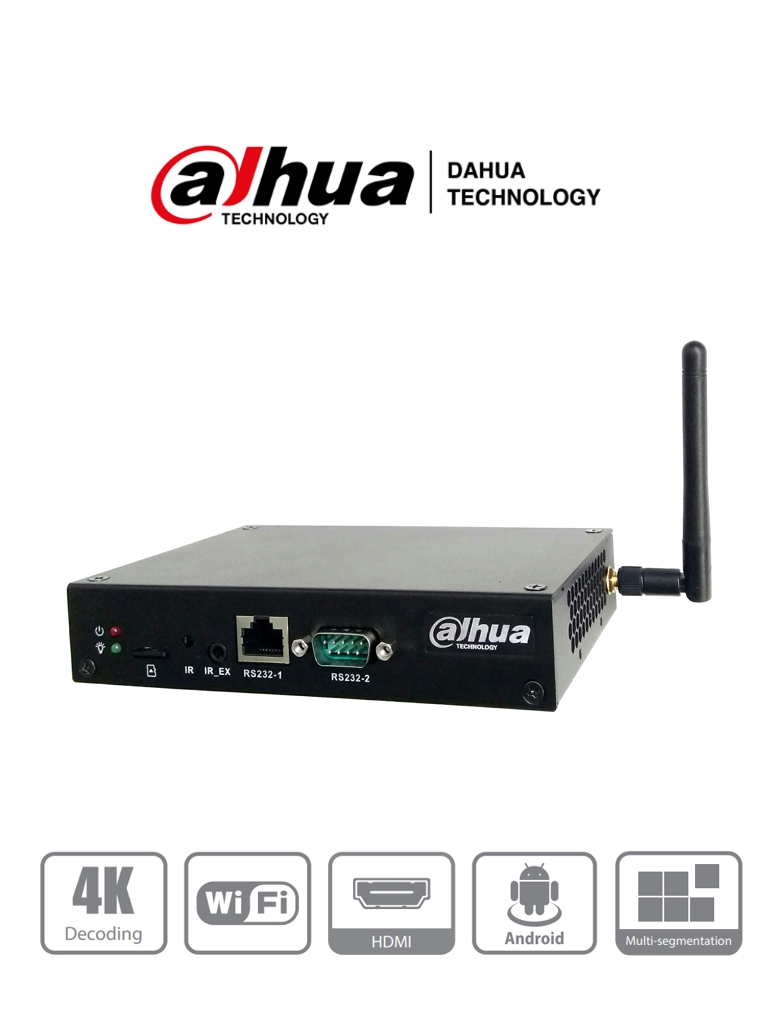 DHI-DPB18-AI DAHUA DPB18-AI- Caja de Control de Multimedia para Digital Signage/ Android/ Sistema MPS para control/ Ethernet 