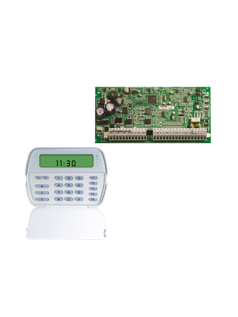 DSC PC1832CLC14SPA - Kit que contiene Panel de Alarma PowerSeries  PC1832  Y Teclado de Iconos PowerSeries  PK5501 #PLANDEBENEFICIOS - PC1832CLC14SPA