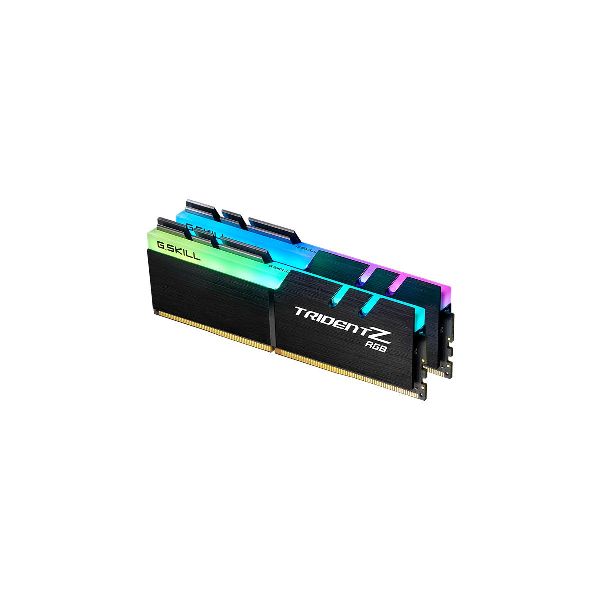 MEMORIA DIMM DDR4 G.SKILL (F4-4000C18D-64GTZR) 64GB (2X32GB) 4000 MHZ, TRIDENT Z RGB - F4-4000C18D-64GTZR