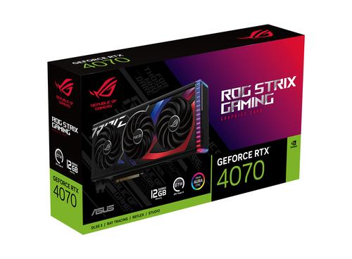 VGA ASUS ROG STRIX RTX4070 12G GAMING 12GB DRR6X 2HDMI 3DP 192BIT ROG STRIX RTX4070 12G GAMING - ASUS