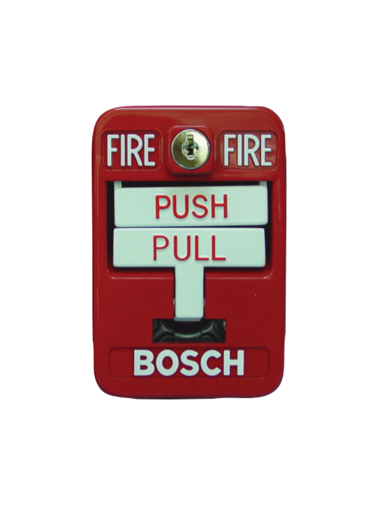 BOSCH F_FMM7045D - Pulsador manual de incendio direccionable de accion doble color rojo - FMM-7045-D
