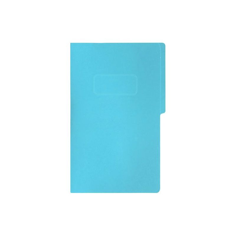 Carpeta pressboard con broche Fortec car Carpeta de 1/2 ceja redondeada, elaborada en cartulina de 14 puntos, broche metálico de 8 cm y suaje de expansión, capacidad para 300 hojas, medida: 29 x 24 cm.                                                                                                ta color azul claro, paquete c/10 pzas   - FB-3021