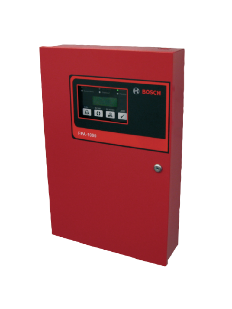 BOSCH F_FPA1000V2 - Panel de incendio analogica direccionable / Hasta 508 puntos / Comunicacion punto a punto entre central - FPA-1000-V2