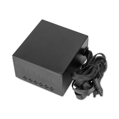 Fuente De Poder Yeyian  Yfb 65000 01  650W Cablesestandar  80 Plus Bronce  Negro - YFB-65000-01