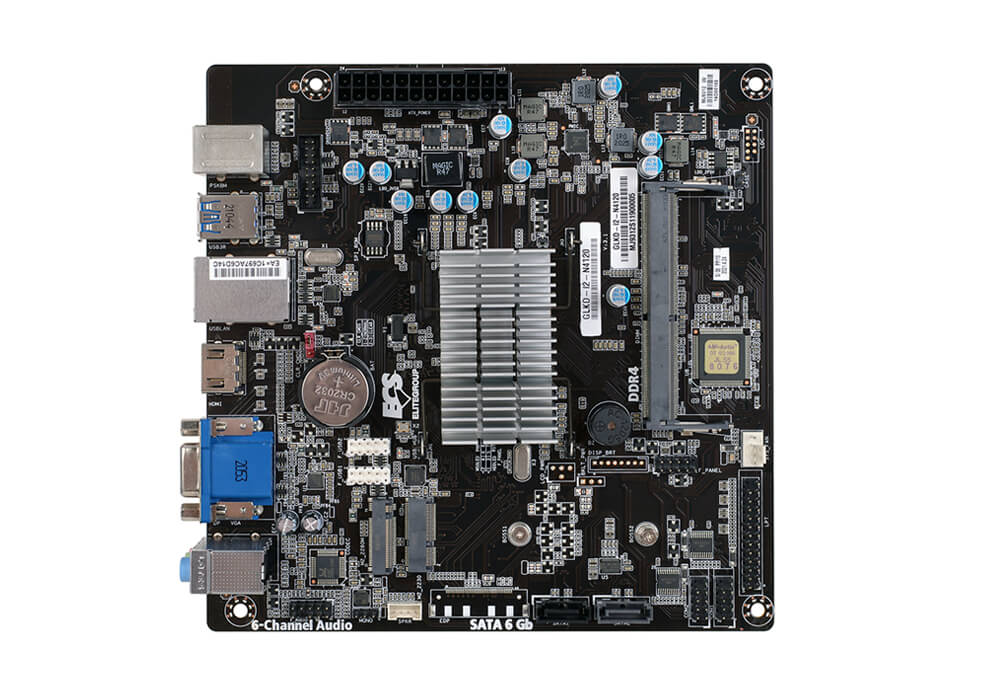 TARJETA MADRE ECS GLKDI2 CELER ON N4020 28 MHZ ITX DDR4/HDMI/VGA UPC 0881038052403 - GLKD- I2 V3.1