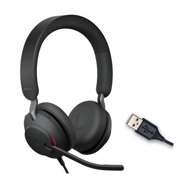 Jabra Evolve2 65 Auricular stereo versión UC dongle USBA con cancelación de ruido 26599999999 EVOLVE250STEREOMSA - EVOLVE250STEREOMSA