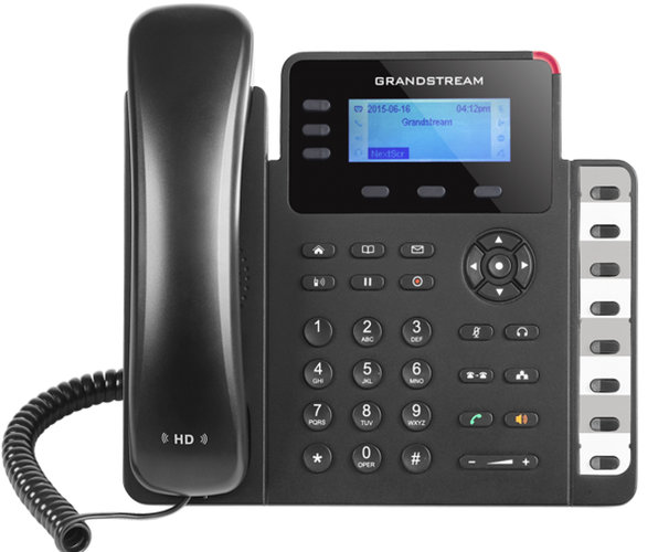 TELEFONO IP SMB GRANDSTREAM GXP1630, 3 LINEAS, 4 VIAS POE  - GXP-1630/GXP1630