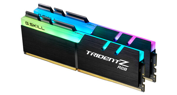 MEMORIA RAM G.SKILL DDR4 DIMM 32GB 3200MHZ KIT (2X16GB) TRIDENT Z RGB CL16 F4-3200C16S-32GTZR - SIN ASIGNAR