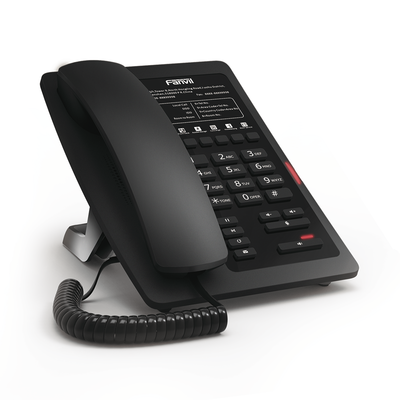 Teléfono IP WiFi para Hotelería, profesional con 6 teclas programables para servicio rápido (Hotline), plantilla personalizable con PoE  <br>  <strong>Código SAT:</strong> 43191511 - FANVIL