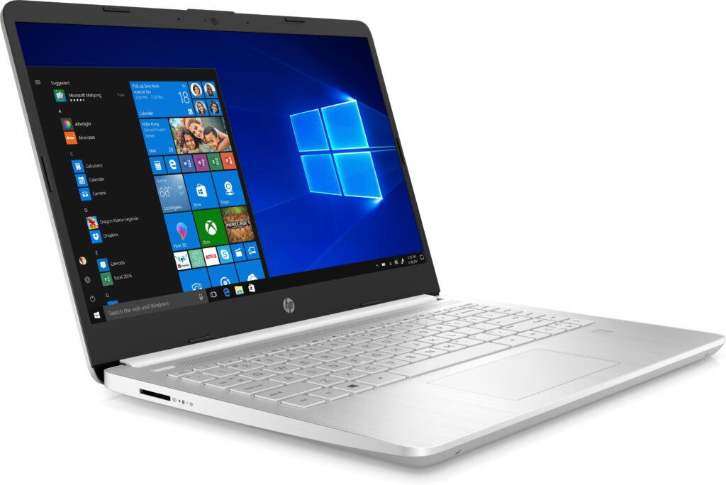 HP Notebook 14-dq2043cl Intel Core i3-1125G 8GB RAM 256 GB SSD 14" FHD W10H - Natural Silver 383K9UA#ABA UPC 0195697962257 - 383K9UA