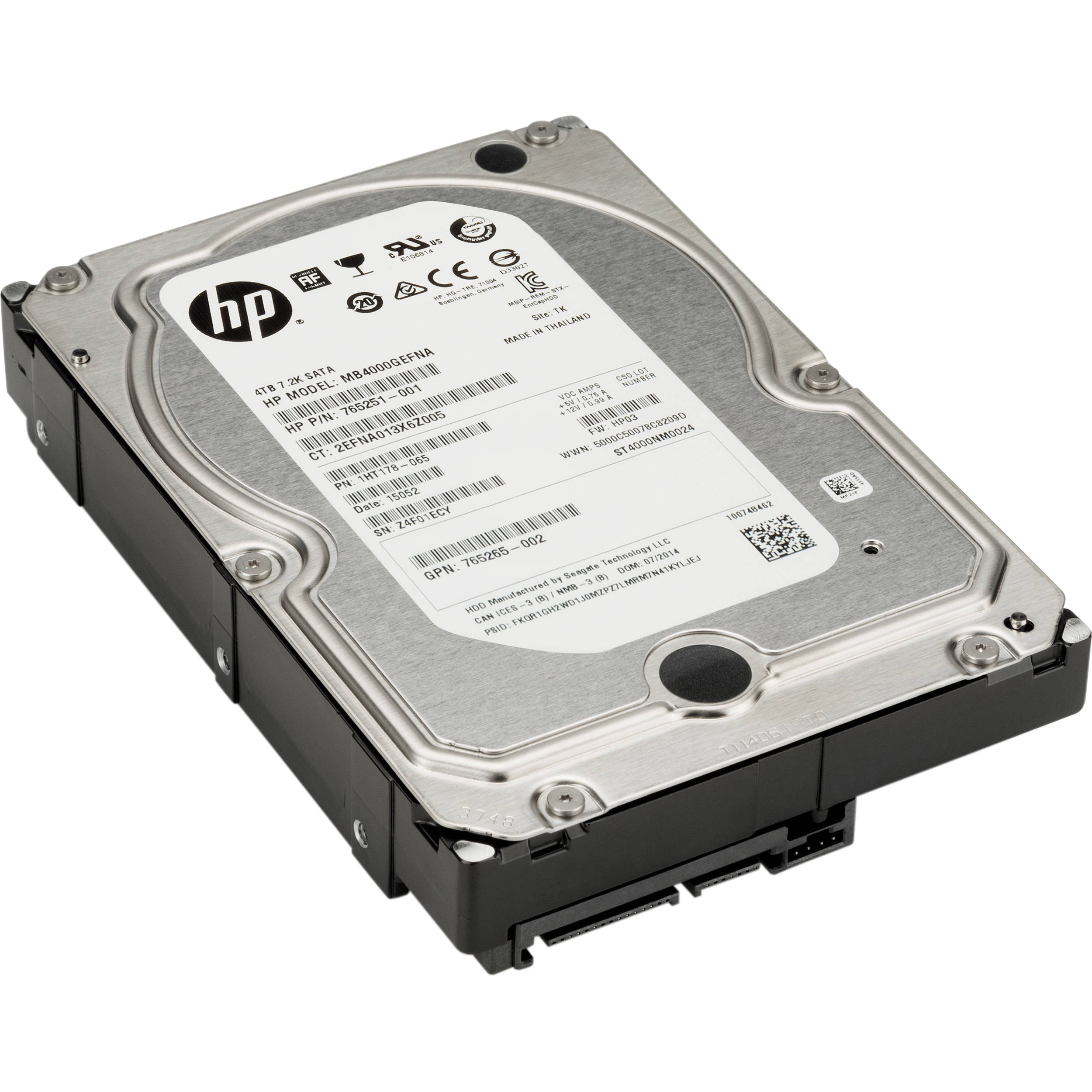 HP 4TB SATA 7200 HDD - K4T76AA