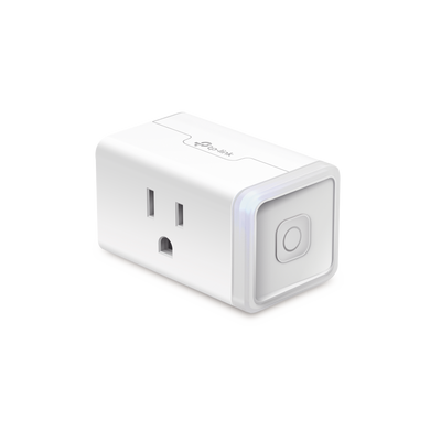 Mini tomacorriente inteligente Wi-Fi, 100 - 120V~, 50/60Hz, 15.0A,  compatible con  Alexa y Google Assistant, color blanco. <br>  <strong>Código SAT:</strong> 39112403HS105