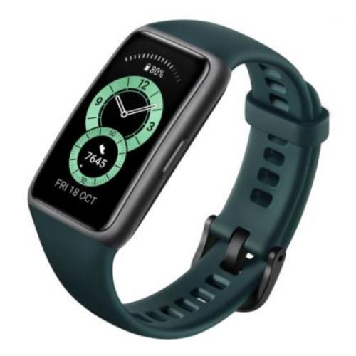 Band Huawei 6 Pantalla 1.47" AMOLED Compatible Android 4.4/IOS 9.0 Color Verde - HUAWEI