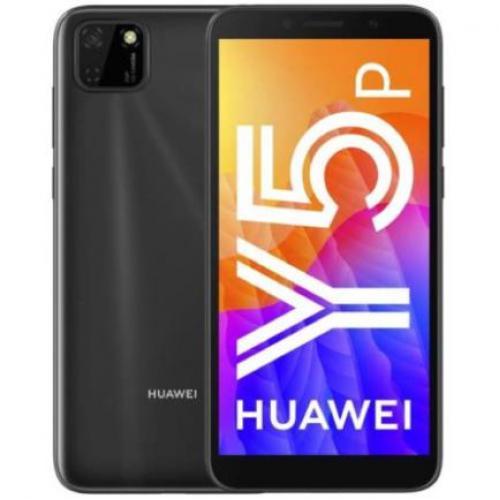 Smartphone Huawei Y5p 5.45" HD+ 32GB/2GB Cámara 8MP/5MP Mediatek MT6762R EMUI 10.1 Color Negro - HUAWEI
