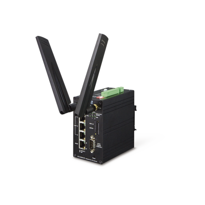 Router Industrial 4G LTE, 2 SIM Card, 1 puerto WAN, 3 Puertos LAN <br>  <strong>Código SAT:</strong> 43222609 <img src='https://ftp3.syscom.mx/usuarios/fotos/logotipos/planet.png' width='20%'>  - ICG-2420-LTE-US