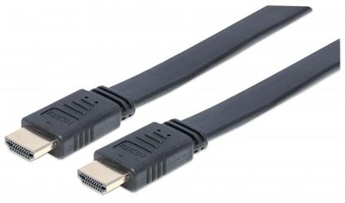 391504 CABLE HDMI PLANO5.0M ETHERNET 3D 4K M-M VELOCIDAD 2.0 UPC 0766623391504