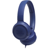 JBL TUNE 500 - Auriculares con diadema con micro - en oreja - cableado - conector de 35 mm - azul - JBL