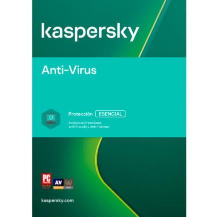 KL1171ZBCFS Licencia Antivirus Kaspersky Tmks-186 3 Usuarios 1 Año