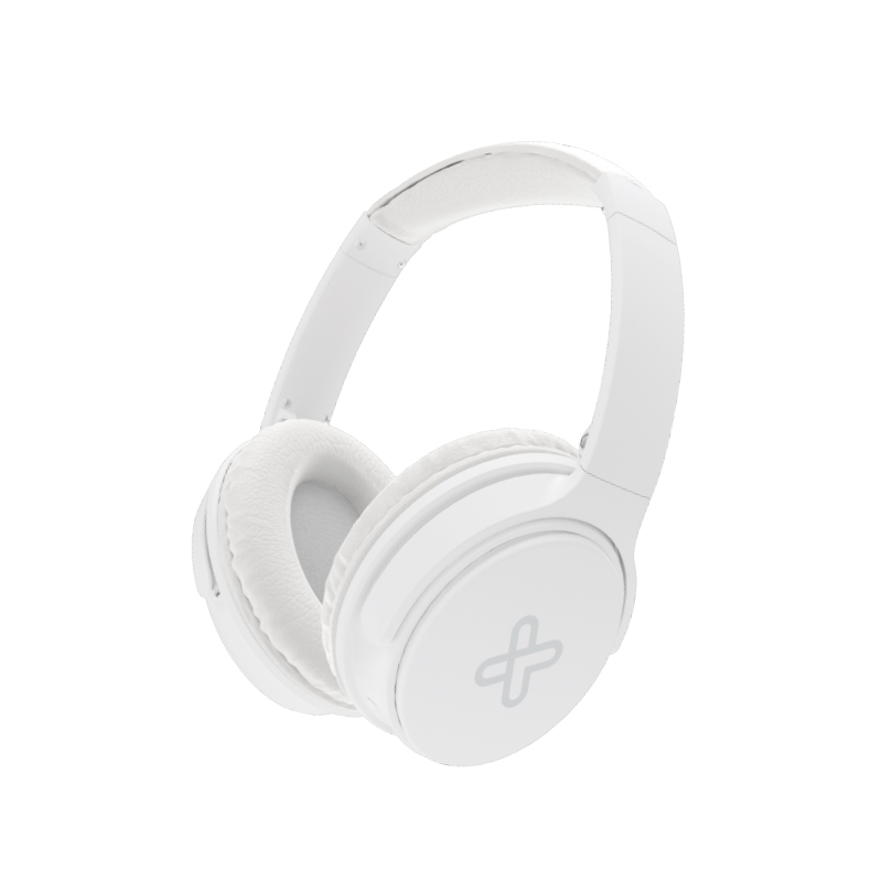 Klip Xtreme  Knh050Wh  Headphones  Para Home Audio  Para Portable Electronics  Wireless  Anc  6Hr  White - KNH-050WH