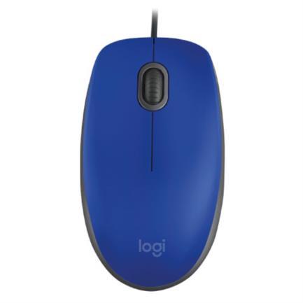 Mouse Logitech M110 Optico Usb 1 000 Dpi Silent Blue  910 006662  - 910-006662