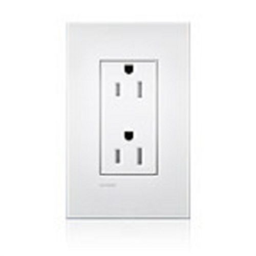 Tomacorriente receptaculo 15A con salida de carga USB LTRF15UBTRWH - LUTRON ELECTRONICS