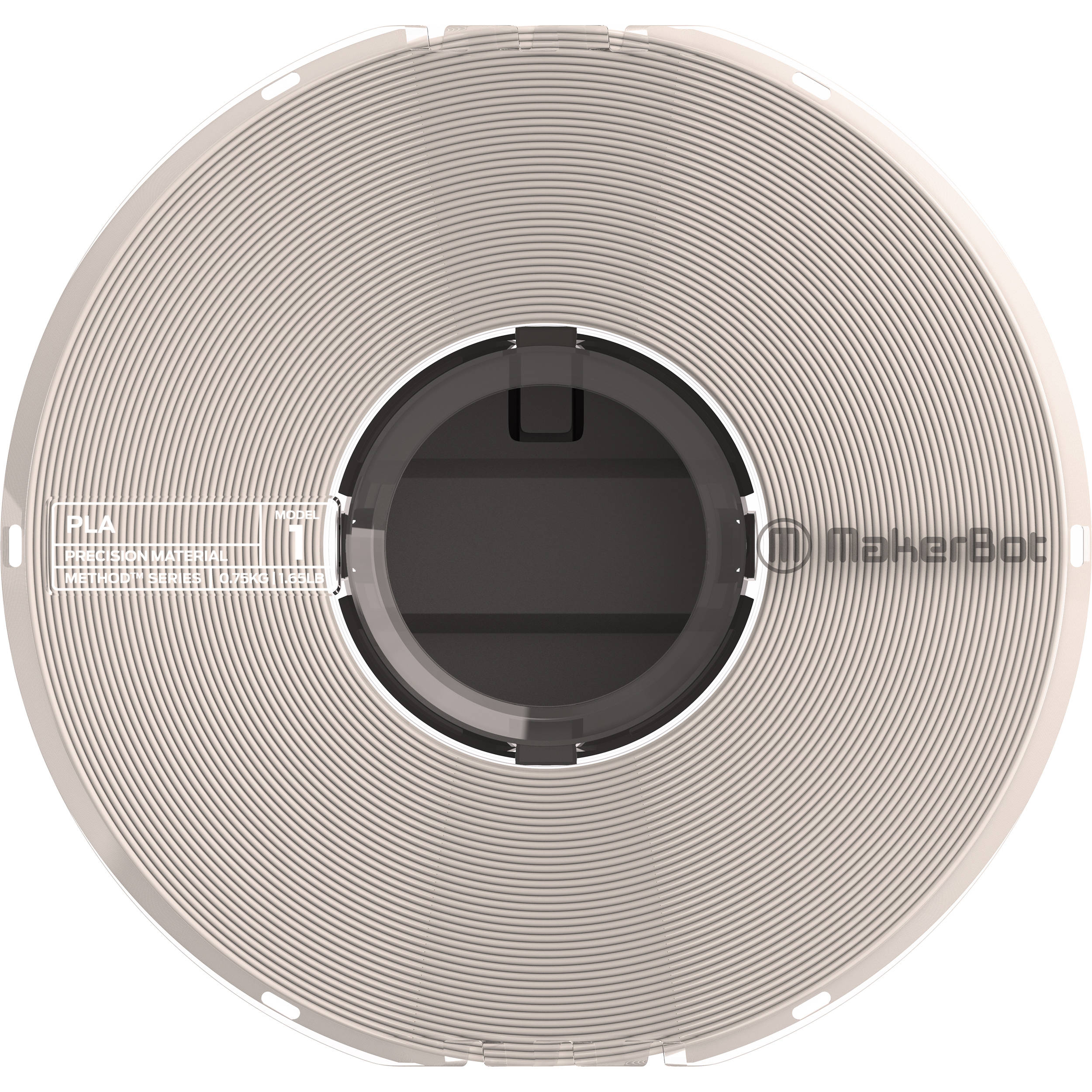 MakerBot METHOD PLA Filament Natural (.75kg, 1.65lb) - 375-0019A