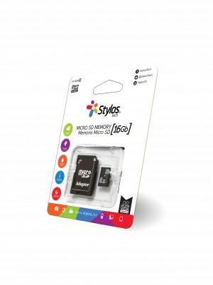 Memoria Micro SD Stylos USH1, 16 GB, UHS-I USH1 USH1EAN UPC  - STYLOS