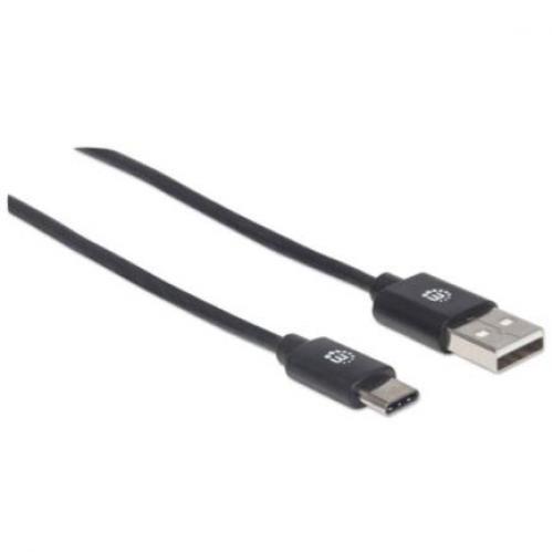 354912 Cable Manhattan USB A-C 2.0 Alta Velocidad 50cm Color Negro