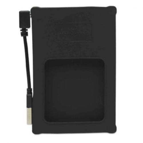 Gabinete Manhattan para Disco duro USB Alta Velocidad 2.0 SATA 2.5" Color Negro - 130103