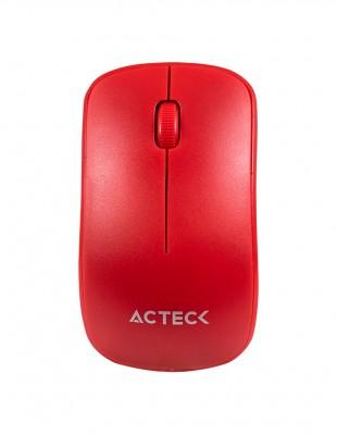 Mouse ACTECK Inalámbrico 2.4 GHZ 1200 DPI WINDOWS-LINUX Rojo OPTIMIZE MI215 ENTRY AC-928922EAN 7506215928922UPC  - AC-928922