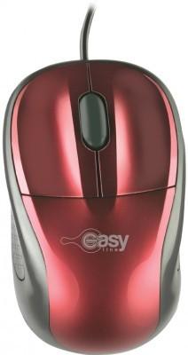 Mouse Easy Line EASY LINE, Rojo, 3 botones, Óptico, 1000 DPI EL-993315 EL-993315 EAN UPC 615604993315 - EASY LINE