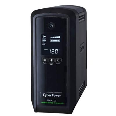 No-Break CyberPower, 850 VA, 510 W, 8 h, Negro CP850PFCLCDa CP850PFCLCDa EAN UPC 649532609611 - CYBERPOWER