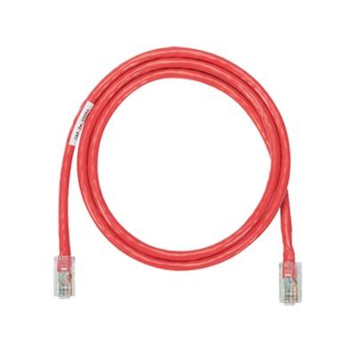 Cable de parcheo UTP Categoría 5e, con plug modular en cada extremo - 6 m. - Rojo <br>  <strong>Código SAT:</strong> 43223303 <img src='https://ftp3.syscom.mx/usuarios/fotos/logotipos/panduit.png' width='20%'>  - NK5EPC20RDY