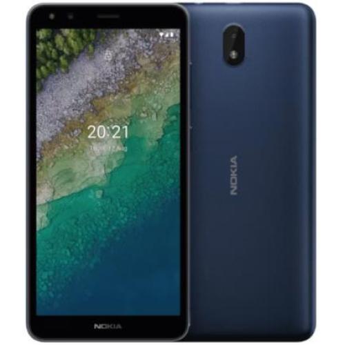 Smartphone Nokia C01 Plus 5.45" 32GB/1GB Cámara 5MP+5MP/5MP Octacore Android 11 Color Azul - NOKIA