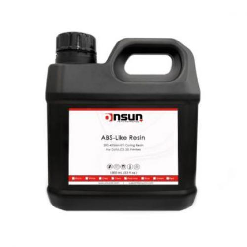 Resina Onsun 3D ABS 1L/Barril Color Negro - ONSUN