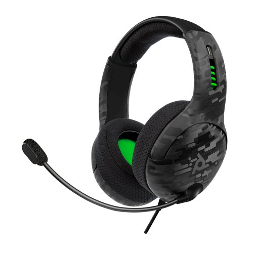 LVL50 WIRED STEREO HEADSET FOR XBOX CAMO UPC 0708056065836 - 048-124-NA-CAM