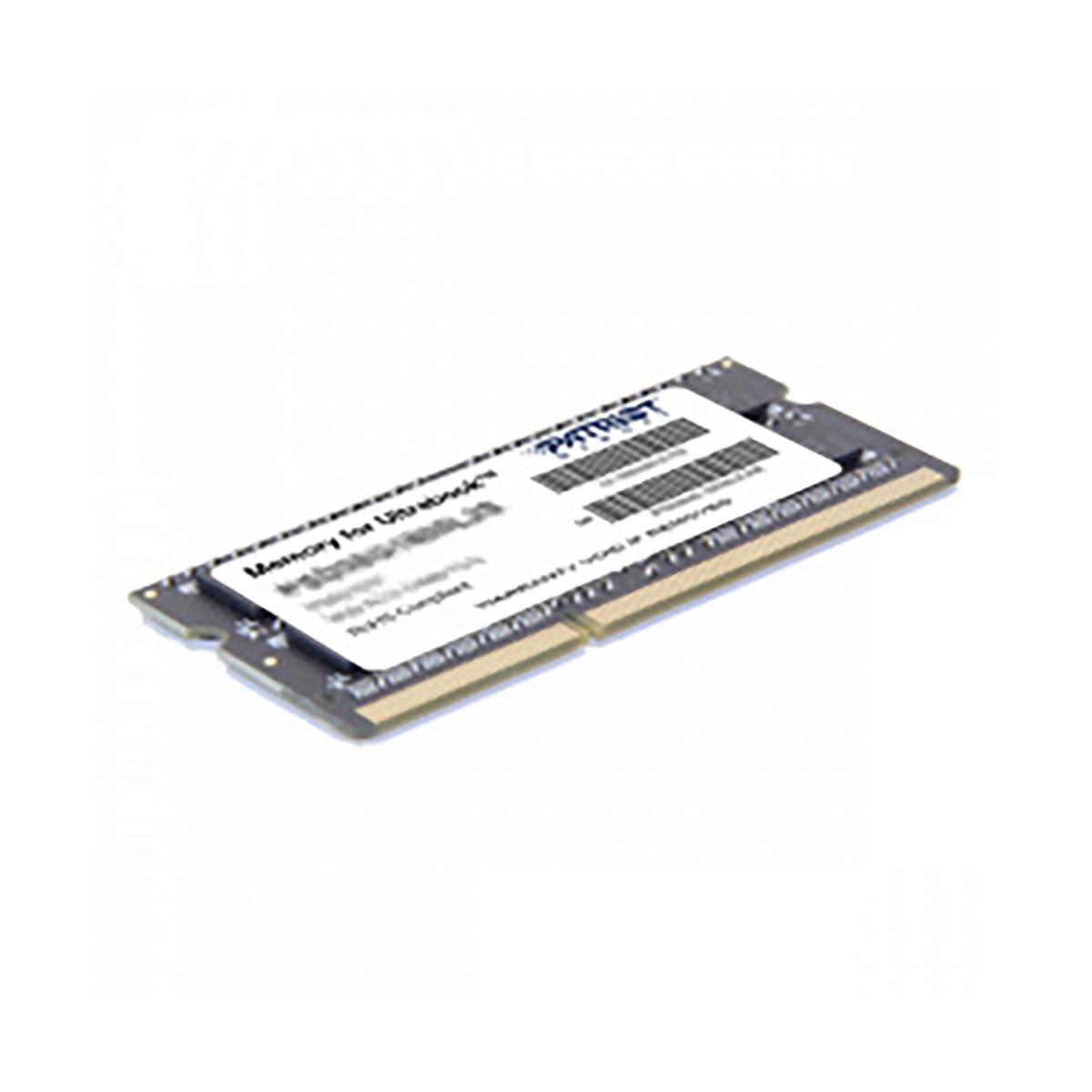 MEMORIA SODIMM DDR3L PATRIOT (PSD34G1600L2S) SIGNATURE 4GB 1600MHZ CL11 - PATRIOT