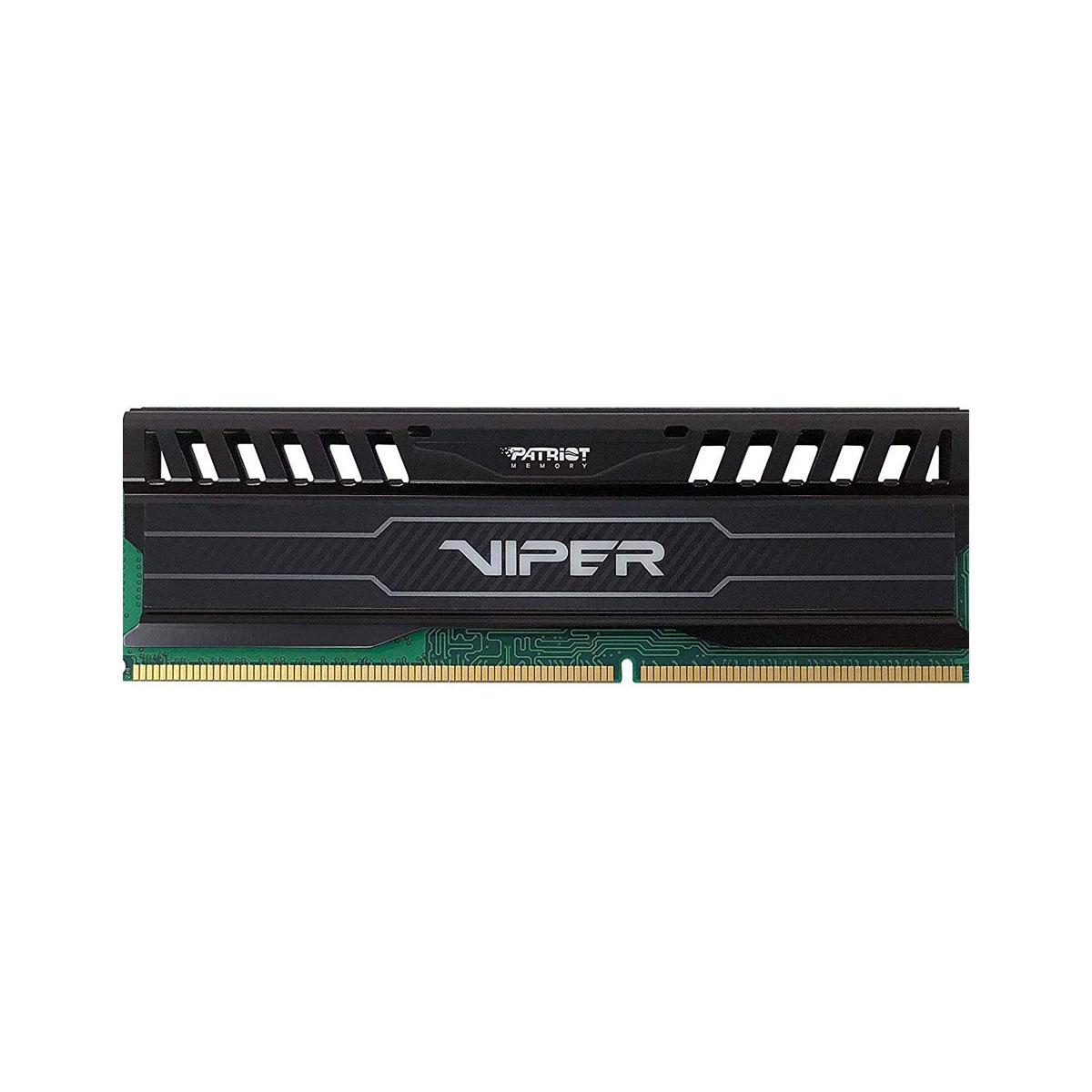 MEMORIA DIMM DDR3 PATRIOT (PV34G160C0) VIPER 3 4GB 1600MHZ, BLACK HEATSINK,CL10 - PV34G160C0