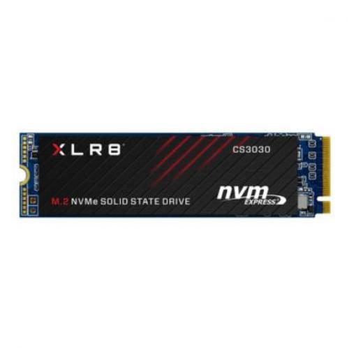 Unidad de Estado Sólido SSD PNY CS3030 Gamer Alto rendimiento XLR8 NVMe 500GB M.2 2280 PCIe Lect.3500mbs/Escr2000mbs - PNY