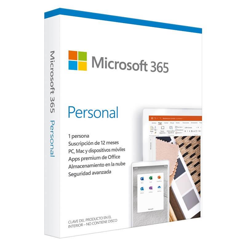 MICROSOFT 365 PERSONAL SPANISH  1YR 1USR (QQ2-01053) - Código: QQ2-01053 | Compra en Guadalajara