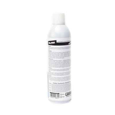 Sanitizante en spray, formulado para desinfectar las superficies en el hogar, oficinas, escuelas, hospitales, clinicas, gimnasios y fabricas, presentación 660 ml   <br>  <strong>Código SAT:</strong> 12161803 - SILIMEX