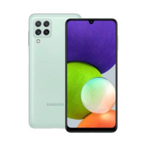 Smartphone Samsung Galaxy A22 6.4" 64GB/4GB Cámara 48MP+8MP+2MP+2MP/13MP Mediatek Android 11 Color Verde - SAMSUNG