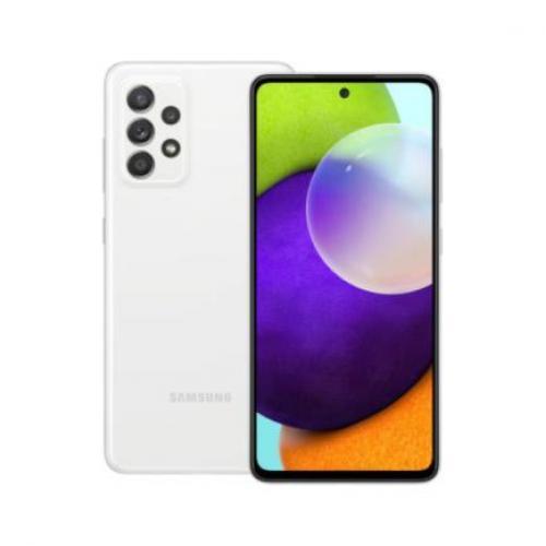 Smartphone Samsung Galaxy A52 6.5" 128GB/6GB Cámara 64MP+12MP+5MP+5MP/32MP Qualcomm Android 11 Color Blanco - SAMSUNG