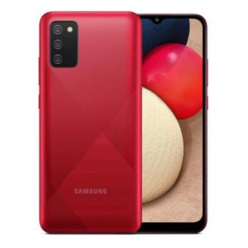 Smartphone Samsung Galaxy A03S 6.5" 64GB/4GB Cámara 13MP+2MP+2MP/5MP Mediatek Android 11 Color Rojo - SAMSUNG